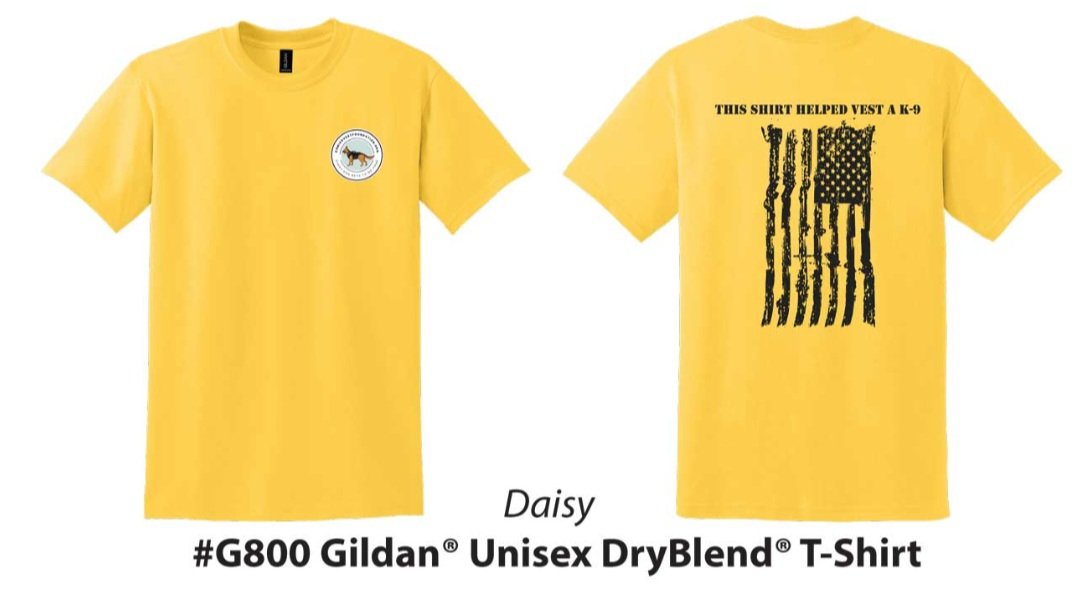 Foundation t-shirt yellow flag